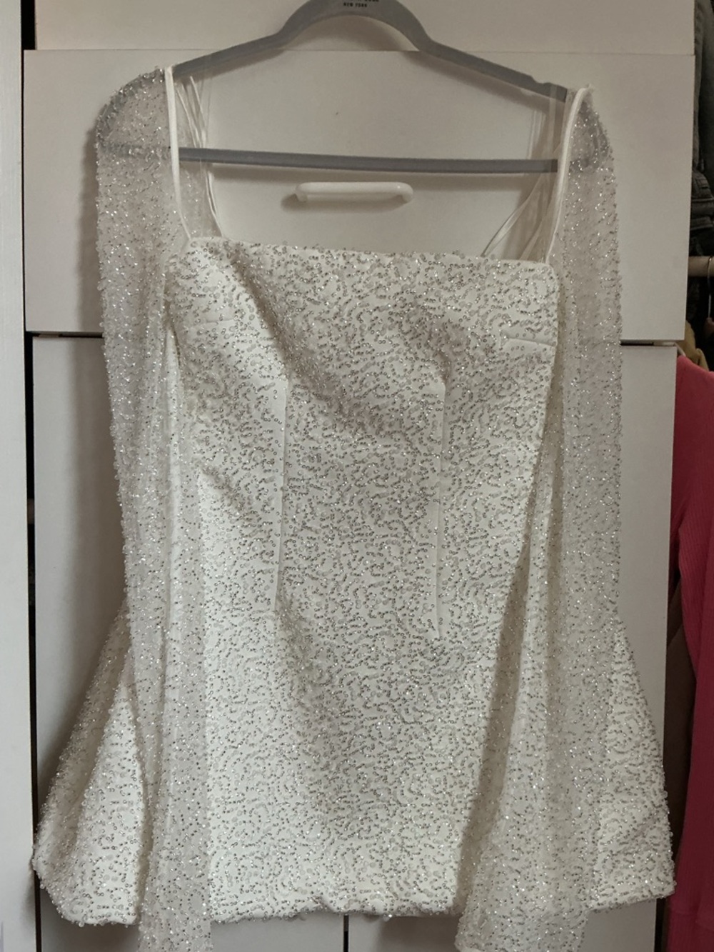 BABYBOO Annabelle white mini dress Original price:$257.00 Only worn ONCE Size: S